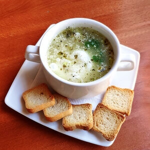 Garlic soup